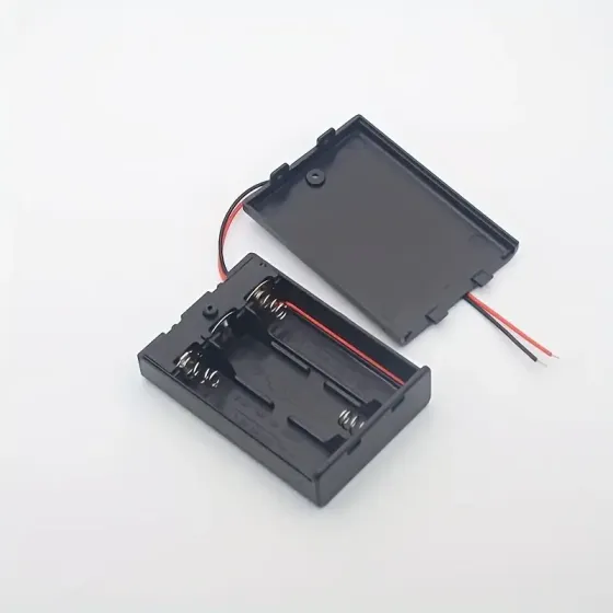 Бокс для батарей 3×AA з проводами для Arduino та DIY Київ