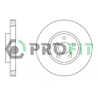 Тормозной диск Profit 5010-1508 Винница - изображение 1