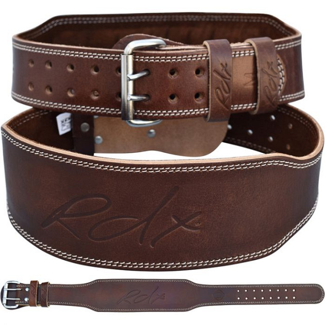 Пояс для важкої атлетики RDX Brown XL Кам'янське - фото 1