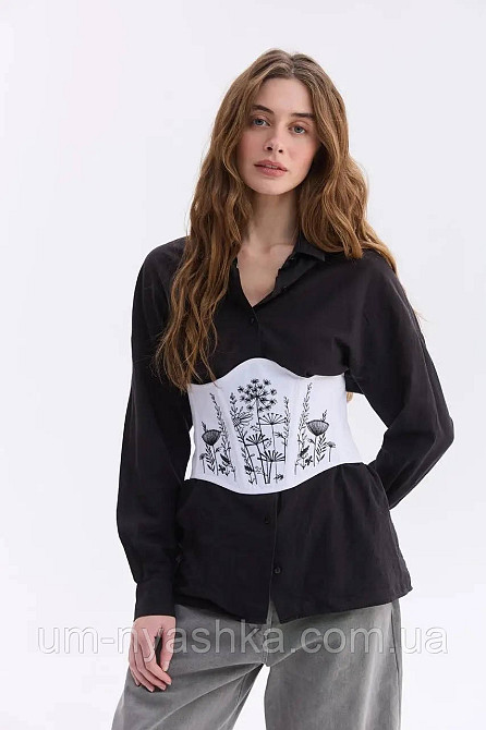 Корсет жіночий та підлітковий корсетний пояс з вишивкою Колорит Кривий Ріг - фото 4