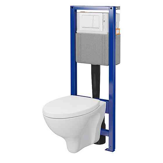 КОМПЛЕКТ С04: ІНСТ СИС-МА SYSTEM 40  MEХАН+ MITO RED 411 з поліп сид + кнопка змиву ENTER II біла Киев