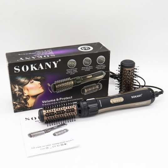 Обертаюча щітка для волосся SD-903, 1000 Вт, 2 швидкості та температури, функція холодного повітря, шнур 360° Одеса - фото 3