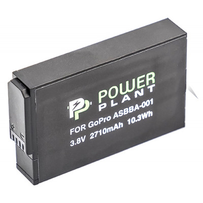 Аккумулятор к фото/видео PowerPlant GoPro ASBBA-001 2710mAh (CB970155) Винница - изображение 1
