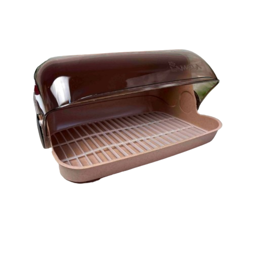 Хлібниця midi пластик 13 бежевий 