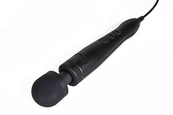 Вібромасажер DOXY Die Cast 3 Matt Black, дуже потужний, живлення 220В, металевий корпус Sex Aura Київ