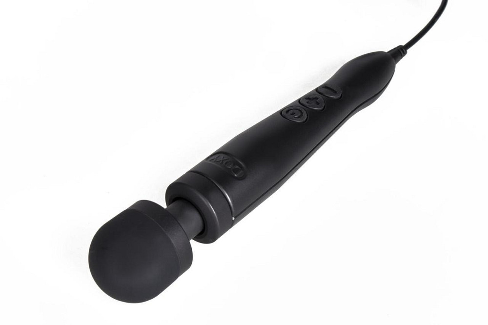 Вібромасажер DOXY Die Cast 3 Matt Black, дуже потужний, живлення 220В, металевий корпус Sex Aura Київ - фото 3