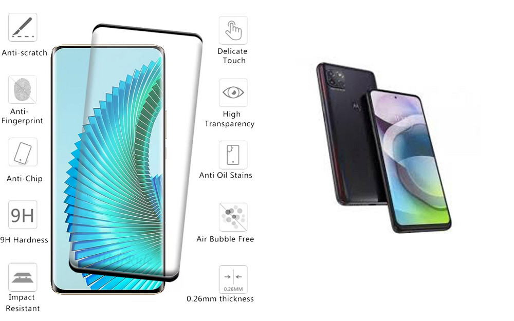 Защитное стекло HyperGlass Pro для Motorola Moto G 5G XT2113-3 – максимальная чувствительность и защита Киев - изображение 2