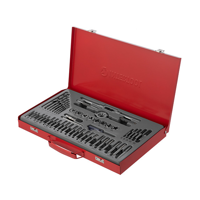 Набор плашек и метчиков, 52 ед., M3-M12 INTERTOOL SD-8052 Киев - изображение 1