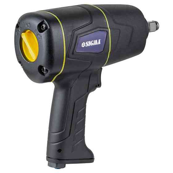 Гайковерт пневматичний 1/2" 850 Нм 7000б/хв 142 л/хв 8бар Profi SIGMA (6712071) Київ