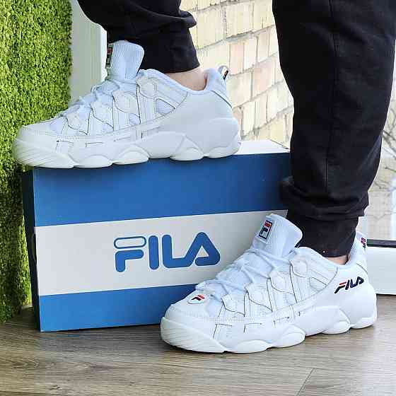Кросівки FILA Білі Чоловічі Шкіряні Філа (розміри: 43,44,45) Відео Огляд Дніпро