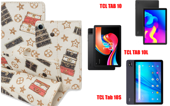 Книга-трансформер для планшета Tcl Tab 8 Lte, цвет Black Lyi White Киев