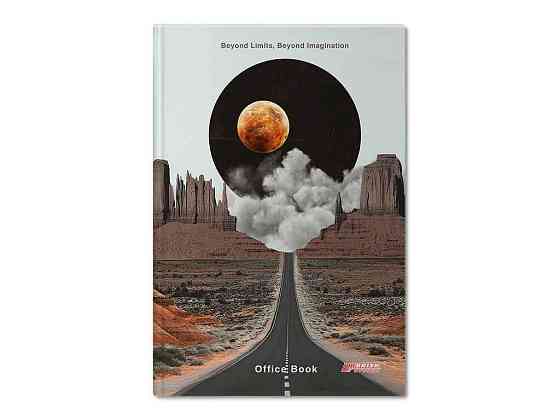 Книга для нотаток ДКВ-6 96арк.#оф. ф-А4 глянц. лам. №4448 ТМ GOLD BRISK Київ