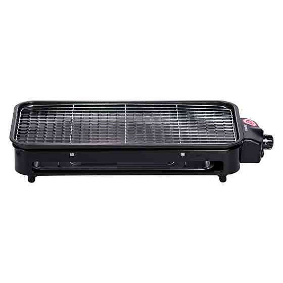 Електричний гриль настільний чорний 1500 Вт Sokany SK-6112B Коломия