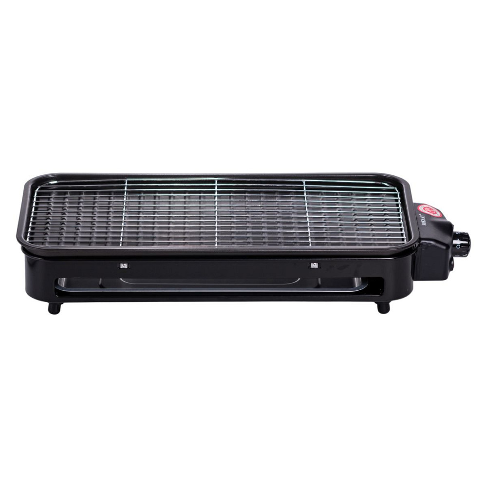 Електричний гриль настільний чорний 1500 Вт Sokany SK-6112B Коломия - фото 1