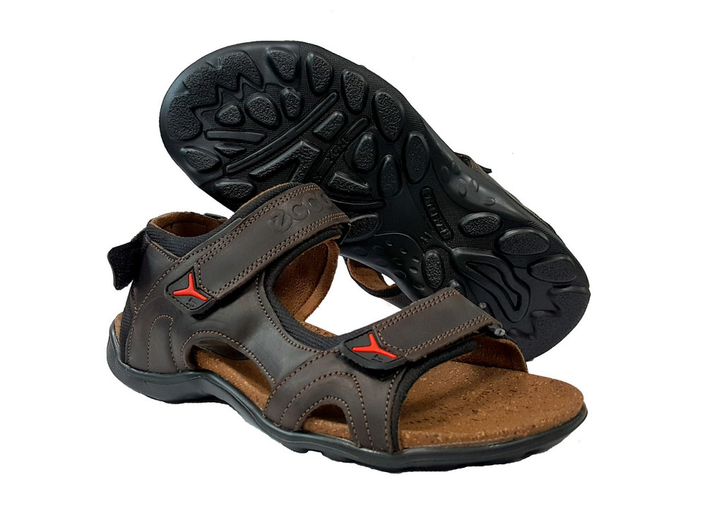 Мужские трекенговые кожаные сандалии,производство Польши Киев - изображение 1