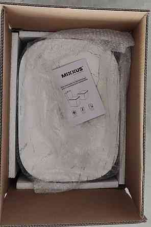 Раковина накладна MIXXUS PREMIUM DIVERSE-0112 MARBLE-BLACK 455х325х135mm   ( MP6541 ) 38682 Харків