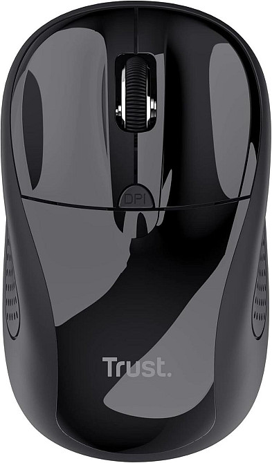 Мышь Trust Primo Черная Беспроводная оптическая 2.4G USB 1000/1600 DPI амбидекстрная для ноутбука/PC/Mac Киев - изображение 9