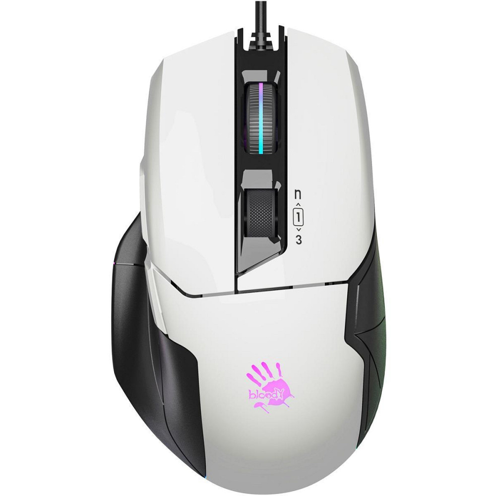 Мишка A4Tech Bloody W70 Max Panda White Білий Харьков - изображение 6