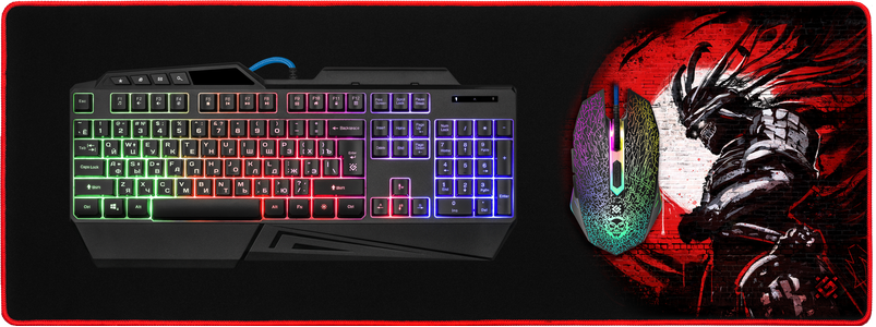 Килимок для мишi Defender Liberty 800х300х3мм (50562) (6857314) Київ - фото 6