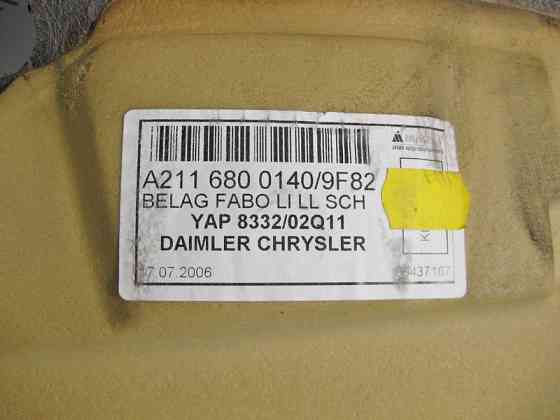 Mercedes-Benz  A2116800140 9F82 Килим салону чорний у ногах водія E-Class W211 Одесса