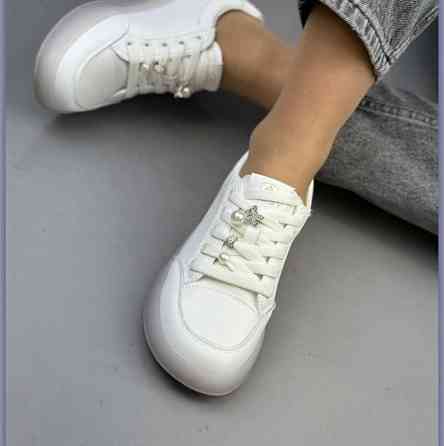 ALLSY Кеди жіночі ALLSY білі натуральна шкіра р. 36-39 (75053) Коломыя