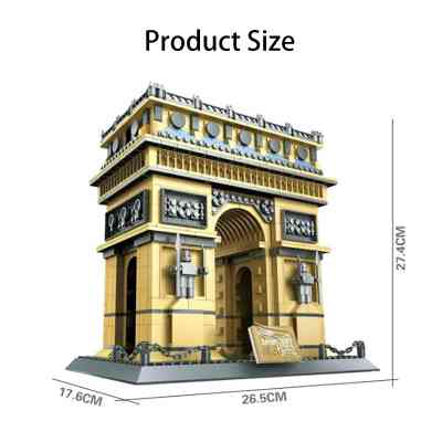 Конструктор Wange Триумфальная арка Парижа, Франция (WNG-Triomphe-Arc) Винница