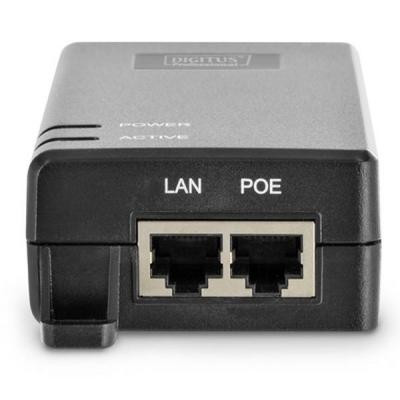 Адаптер PoE Digitus PoE+ 802.3at, 10/100/1000 Mbps, Output max. 48V, 30W (DN-95103-2) Вінниця - фото 4