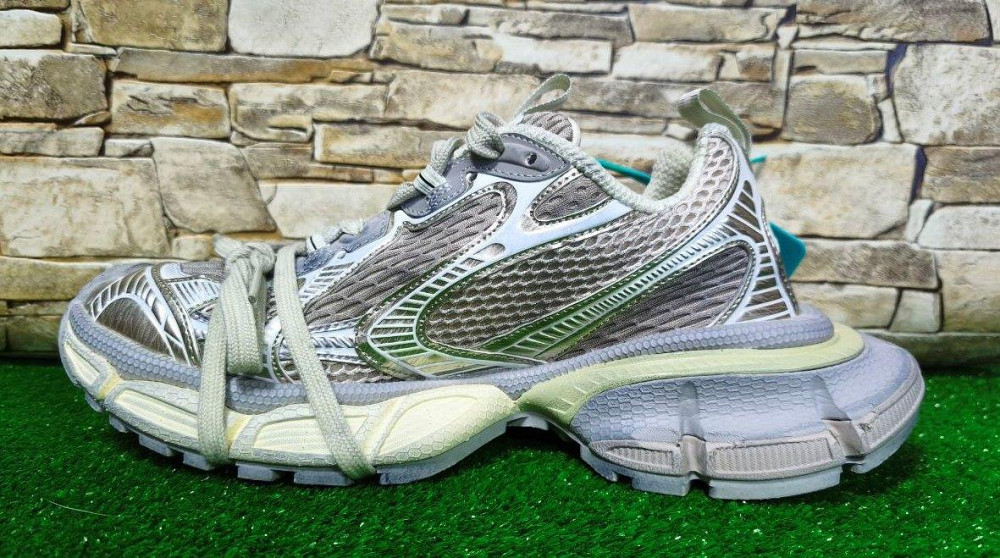 Кроссовки BALENCIAGA 3XL Sneaker Dirty Beige,оригинал р. 37 (25см стелька) полномеры Киев - изображение 11