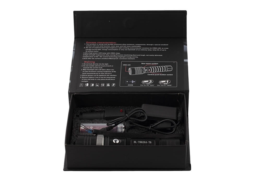 Ліхтар X-BALOG BL-T8626A-T6 алюмінієвий (діапазон до 600 м) L-073 Киев - изображение 8