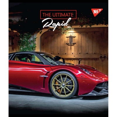 Зошит Yes А5 Rapid Drive 12 аркушів лінія (765173) Вінниця - фото 4