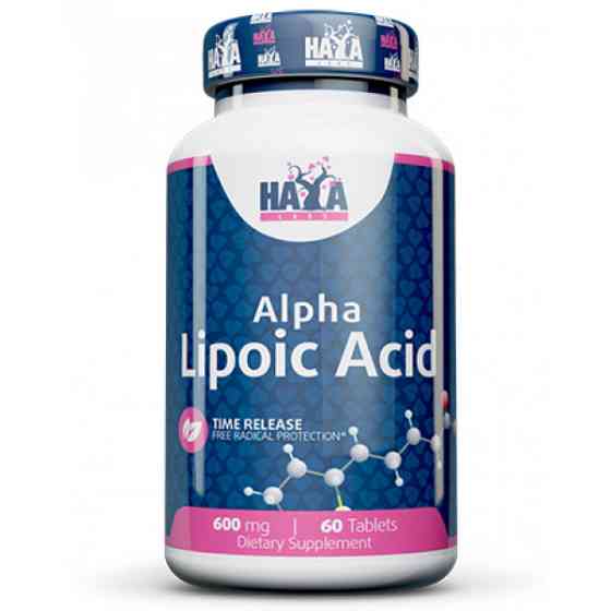 Альфа-ліпоєва кислота Haya Labs Alpha Lipoic Acid 600mg 60 tabs Луцьк