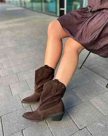 Без бренда Черевики жіночі Notta bene KV-0224/1 шоколадні (весна-осінь, замша натуральна) (6052 Коломия