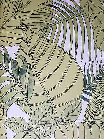 Шпалери флізелінові Khroma LAV105 LA VIE EN ROSE салатові гілки листя Київ