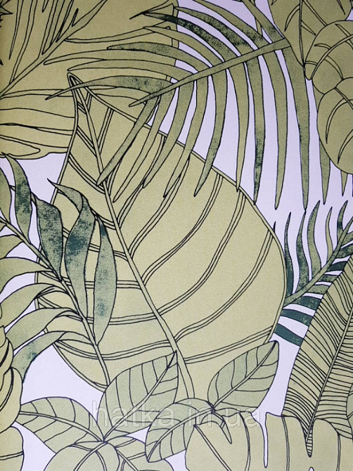 Шпалери флізелінові Khroma LAV105 LA VIE EN ROSE салатові гілки листя Київ - фото 2