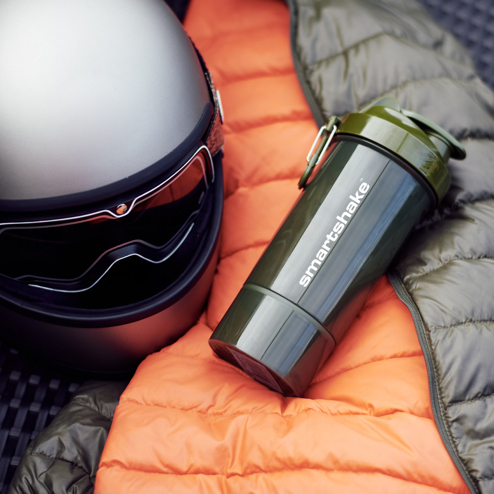 Шейкер спортивний SmartShake Original2GO One 800ml Army Green Луцк - изображение 6