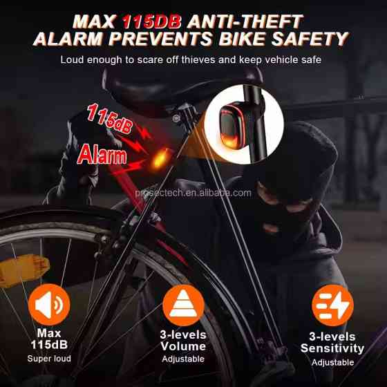 Задній ліхтар для квадроцикла A5P-LED, Повороти стоп-сигнал для велосипеда, Маячок задній велосипедний AZ-32 Івано-Франківськ