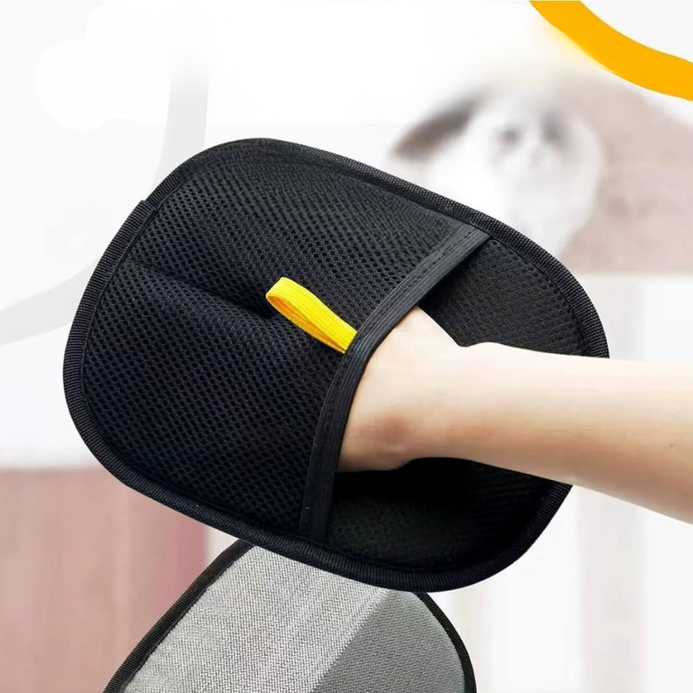 Двостороння рукавичка для вичісування вовни 24*16 см SBR Київ - фото 9