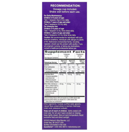 Сироп для імунітету дітей Nature's Way Sambucus For Kids 240 мл Київ