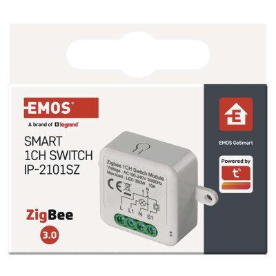 Модуль управління розумним будинком EMOS H5101 ZigBee 3.0 1-Channel (H5101) Вінниця - фото 4