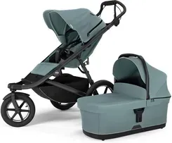 Детская коляска Wózek Thule Urban Glide 3 - Mid-blue + gondola - ZESTAW Киев - изображение 1