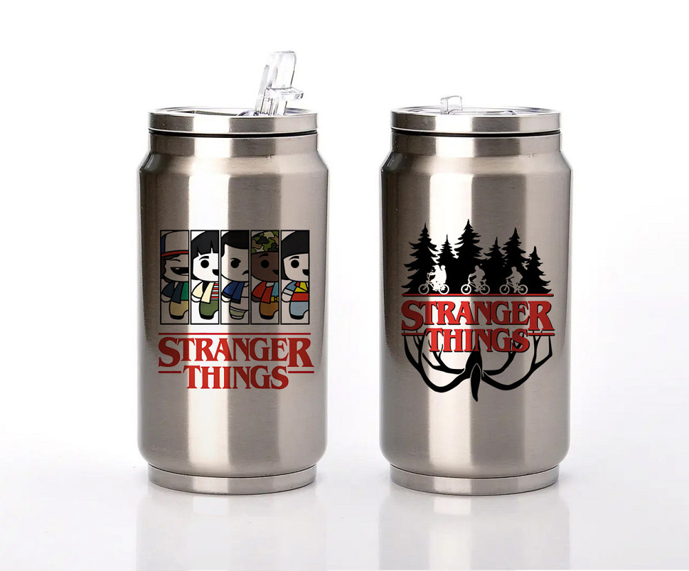 Термос у вигляді банки "Сoca-Cola" 250мл "Дивні дива" Stranger things Одеса - фото 1