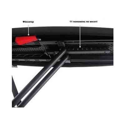 Гладильная доска Rolser K-Surf Black Tube Plata (K07002-1029) (931466) Винница