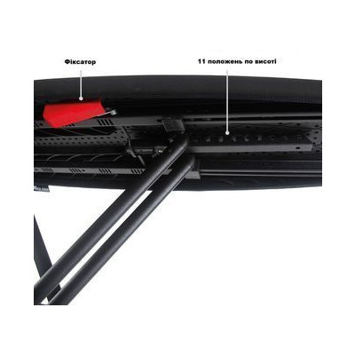 Прасувальна дошка Rolser K-Surf Black Tube Plata (K07002-1029) (931466) Вінниця - фото 6