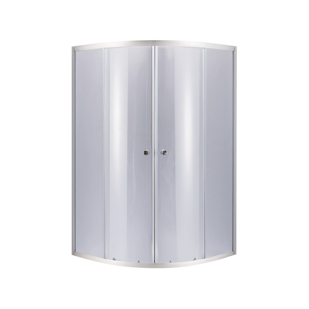 Душова кабіна Lidz Latwa SC90x90.SAT.HIGH.GR, скло тоноване 4 мм без піддона Київ - фото 1