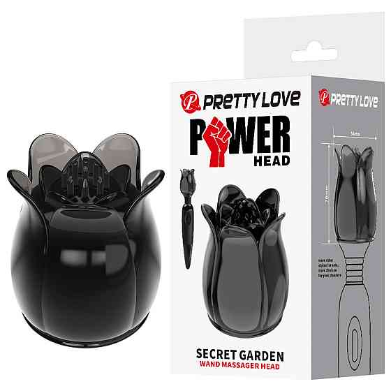 Вібронасадка Pretty Love Power Head Secret Garden Wand Massager Attachment Sex Aura Київ