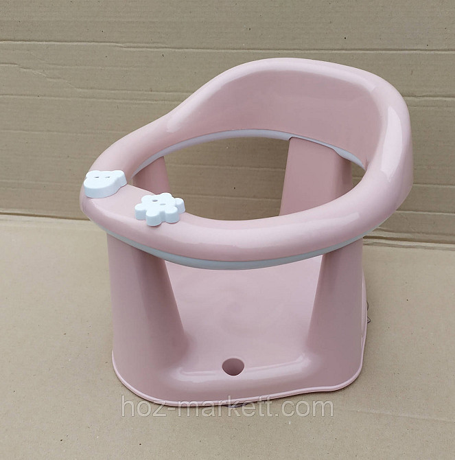 Сидіння у ванну дитяче для купання для дівчинки на присосках Харків - фото 6