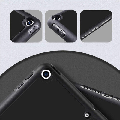 Чохол до планшета BeCover Tri Fold Soft TPU mount Apple Pencil Apple iPad 9.7 2017/2018 A1822/A1823/A1893/A1954 Black (708453) Вінниця - фото 5