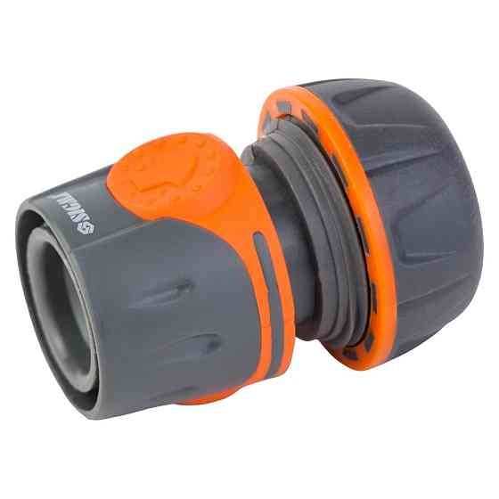 Конектор 1⁄2" швидкознімний для шланга 3⁄4" (ABS+TPR) FLORA (5015544) Київ