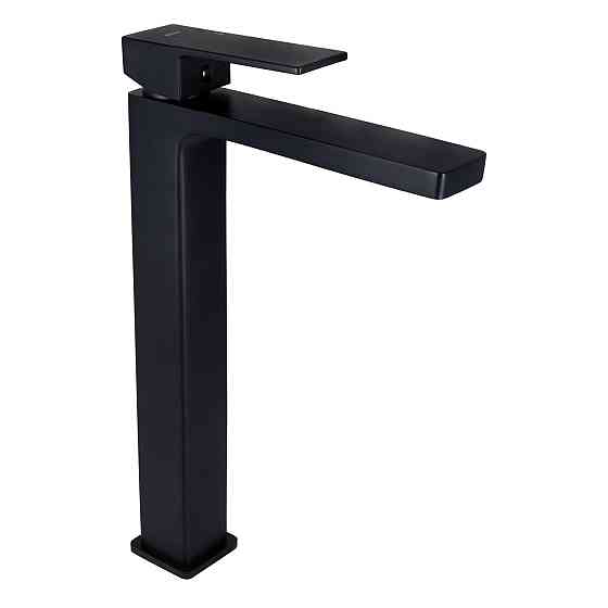 Змішувач для раковини Qtap Gemini високий QTGEM269BLM45678 Black Matt Київ