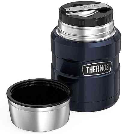 Термос для Їжі з ложкою 0,47 літрів Thermos King Food Flask" (173020) Нержавіюча сталь Нововолинськ
